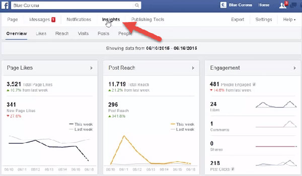 facebook insights