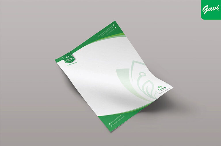 Letterhead Design Sri Lanka Gavi Digital