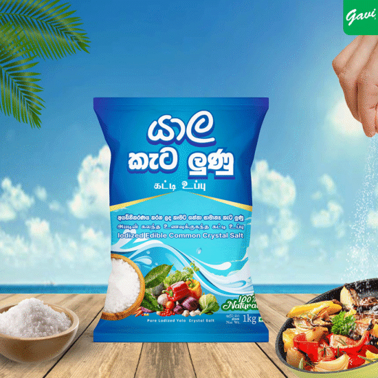 Salt packaging design Sri Lanka