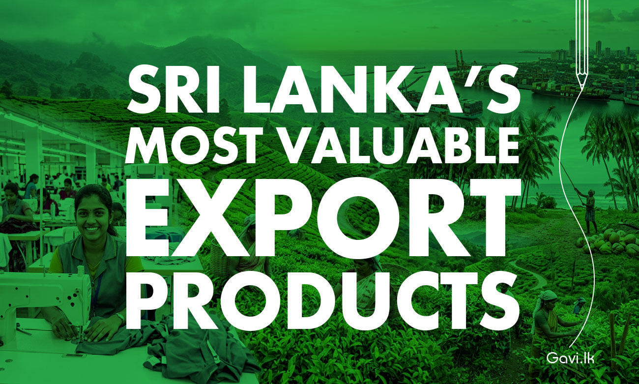 Sri Lanka export products
